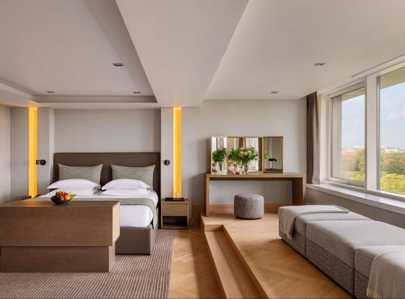 Newly refurbished Master Suite at Royal Garden Hotel