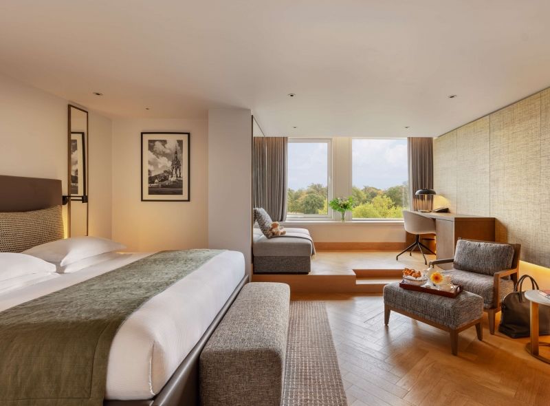 The newly refurbished guest rooms and suites at Royal Garden Hotel, offers a modern and comfortable accommodation experience in the heart of Kensington.