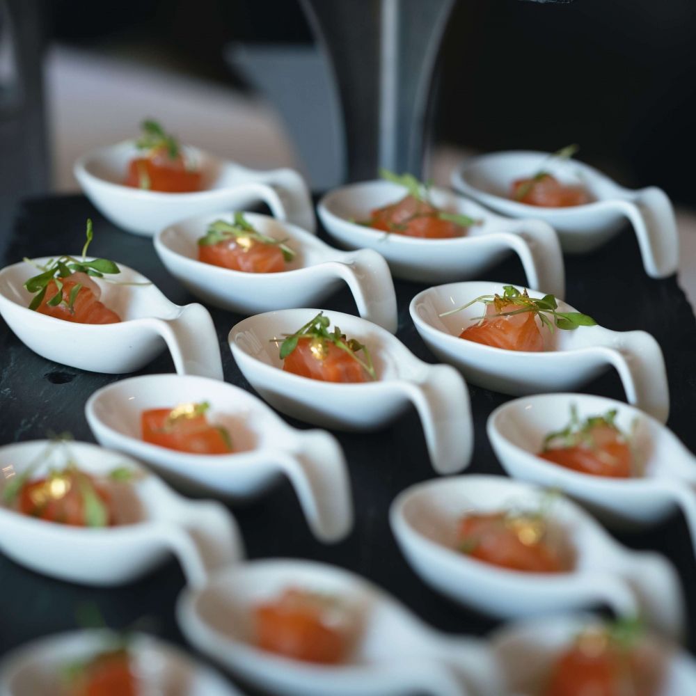 Various wedding packages offered by Royal Garden Hotel, designed for all types of wedding events, from seated lunch and dinners to wedding receptions with cocktails and canapes.