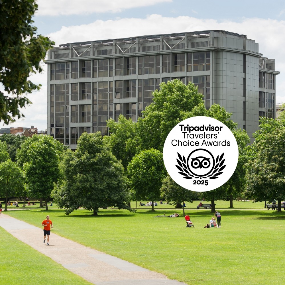 Royal Garden Hotel in London awarded Traveler's Choice 2025 by TripAdvisor.