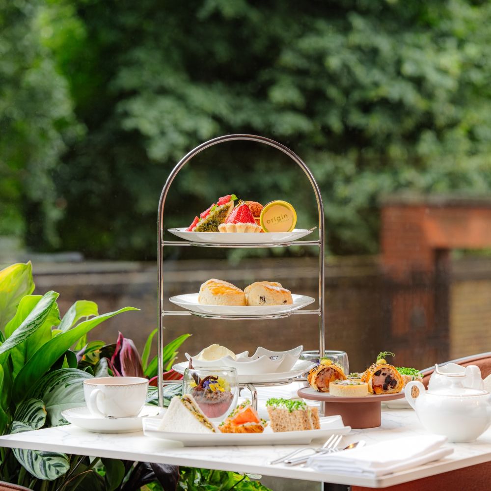 Guests can indulge in the traditional Afternoon Tea at Origin Kensington.